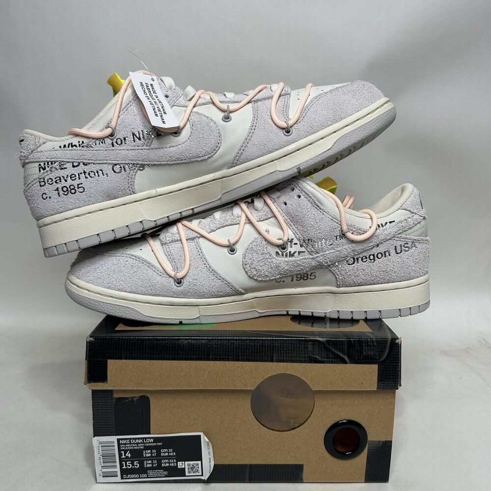 Nike Off-White x Dunk Low “Lot 12 of 50” 2024 - Picture 3 of 7
